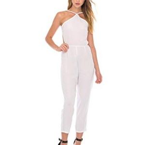 Motelrocks - Mola Strappy Jumpsuit in White S